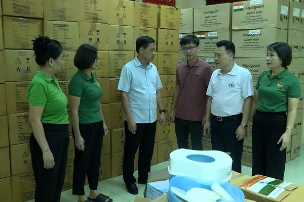 (TTV) Tiếp nhận hàng viên trợ của Chính phủ Ấn Độ cho tỉnh Tuyên Quang