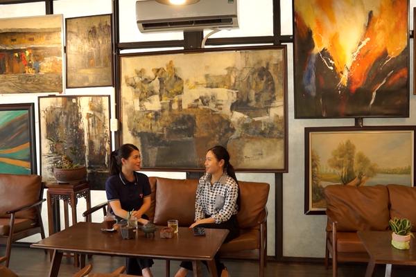 (TTV) Không gian cafe kết hợp nghệ thuật