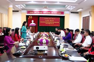 (TTV) Thường trực Tỉnh ủy gặp mặt Đoàn đại biểu tỉnh Tuyên Quang dự Đại hội Đại biểu toàn quốc Mặt trận Tổ quốc Việt Nam lần thứ X