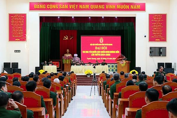 (TTV) Đại hội Thi đua “Cựu chiến binh gương mẫu” tỉnh Tuyên Quang lần thứ VII