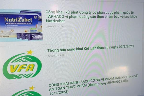 Vướng mắc trong quản lý thực phẩm chức năng