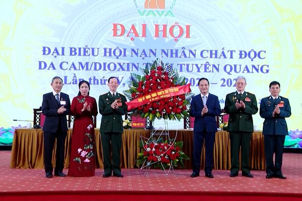 (TTV) Đại hội đại biểu Hội Nạn nhân chất độc Da cam/dioxin tỉnh Tuyên Quang lần thứ IV, nhiệm kỳ 2024-2029