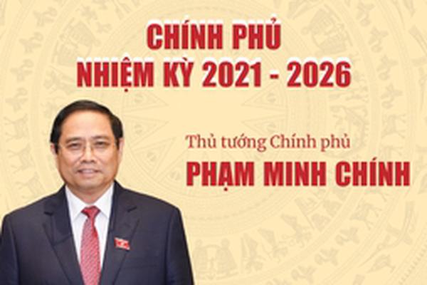 INFOGRAPHICS: Chính phủ nhiệm kỳ 2021- 2026