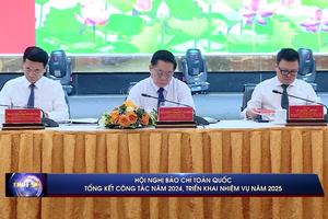 (TTV) Hội nghị báo chí toàn quốc tổng kết công tác năm 2024, triển khai nhiệm vụ năm 2025;