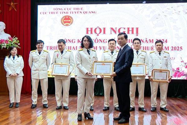 (TTV) Cục Thuế tỉnh tổng kết công tác Thuế năm 2024, triển khai nhiệm vụ năm 2025