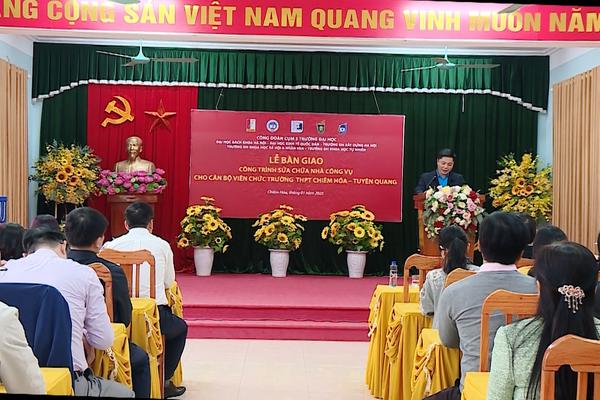 (TTV) Kết nối yêu thương - Trao nhà công vụ