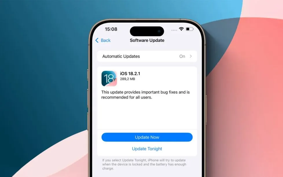 iOS 18.2.1 vẫn chưa khắc phục hết lỗi trên iPhone