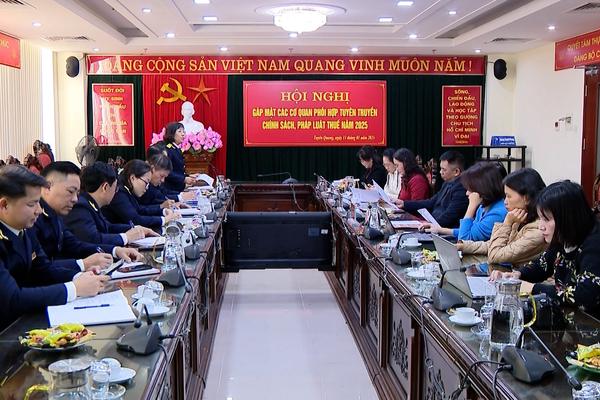 (TTV) Hội nghị phối hợp tuyên truyền chính sách, pháp luật thuế năm 2025