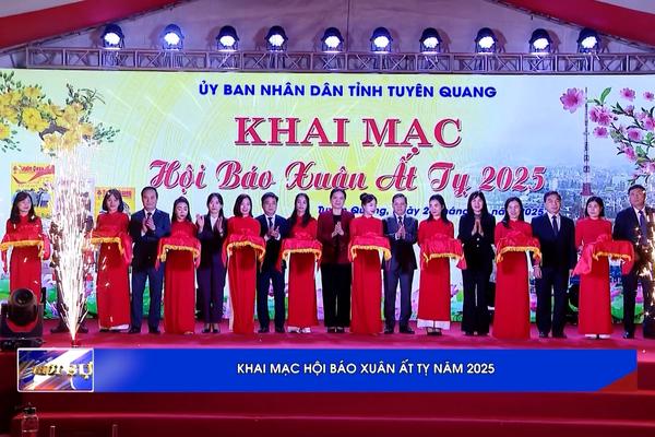 (TTV) KHAI MẠC HỘI BÁO XUÂN ẤT TỴ NĂM 2025