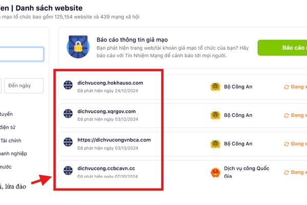 Bộ Công an khuyến cáo ba bước tra cứu website lừa đảo