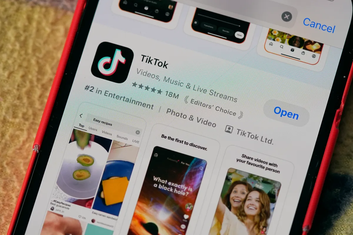 Smartphone cài sẵn TikTok được rao bán 50.000 USD - Ảnh 1.