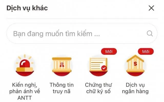 Có thể tra cứu thông tin về đối tượng bị truy nã thông qua VNeID