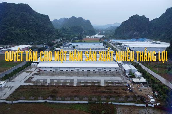 QUYẾT TÂM CHO MỘT NĂM SẢN XUẤT NHIỀU THẮNG LỢI