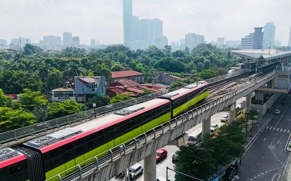 Trung bình mỗi tháng Metro Nhổn - ga Hà Nội đón gần 500.000 lượt khách