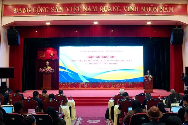 (TTV) Thành phố Tuyên Quang gặp gỡ báo chí giới thiệu Lễ hội Đền Hạ, Đền Thượng và Đền Ỷ La