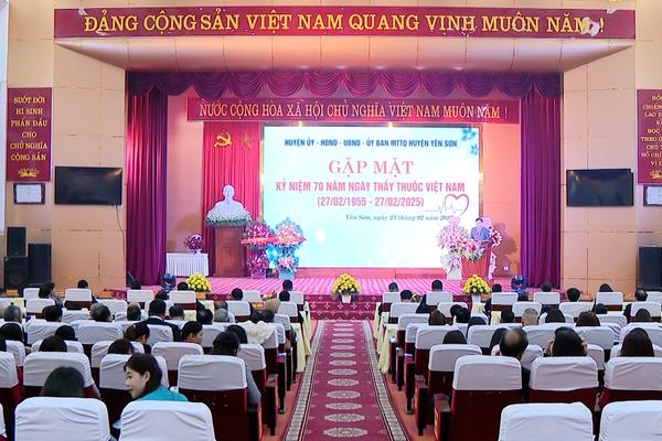 (TTV) Yên Sơn gặp mặt kỷ niệm 70 năm Ngày Thầy thuốc Việt Nam