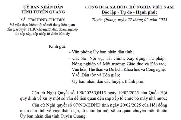 (TTV) Đảm bảo việc quản lý, theo dõi, tiếp nhận, giải quyết, trả kết quả hồ sơ thủ tục hành chính cho người dân, doanh nghiệp