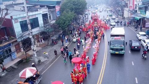 LỄ RƯỚC MẪU DI SẢN TÍN NGƯỠNG GIỮA LÒNG PHỐ NÚI