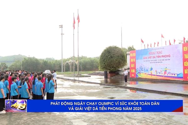 (TTV) Phát động Ngày chạy Olimpic vì sức khỏe toàn dân và Giải việt dã Tiền Phong năm 2025