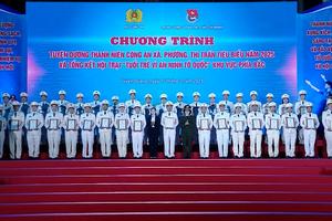 (TTV) Chương trình tuyên dương thanh niên công an xã, phường, thị trấn tiêu biểu năm 2025 và Tổng kết Hội trại “Tuổi trẻ vì an ninh Tổ quốc”;