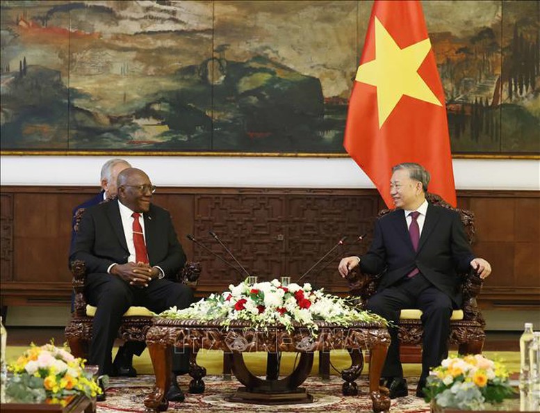 Tổng Bí thư Tô Lâm hội kiến Ủy viên Bộ Chính trị, Phó Chủ tịch nước Cuba- Ảnh 2.