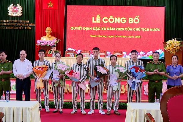 (TTV) Lễ công bố Quyết định đặc xá 2025 của Chủ tịch nước