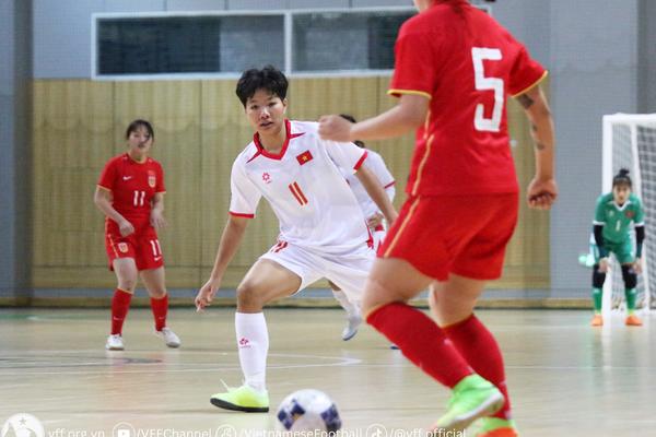 Tuyển futsal nữ Việt Nam sẽ rút kinh nghiệm sau trận thua đội tuyển Trung Quốc