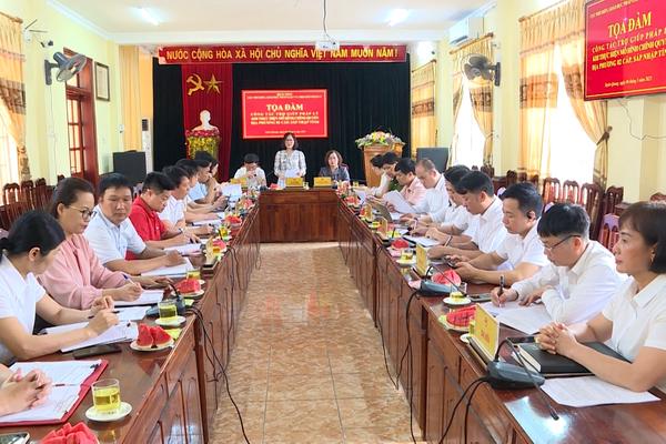 (TTV) Tọa đàm Công tác trợ giúp pháp lý khi thực hiện mô hình chính quyền địa phương 2 cấp, sáp nhập tỉnh