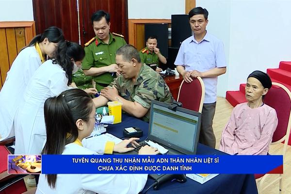 (TTV) Tuyên Quang thu nhận mẫu ADN thân nhân liệt sĩ chưa xác định được danh tính 