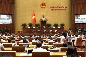 (TTV) Quốc hội làm việc tại hội trường về một số Luật