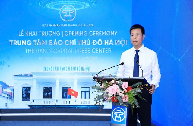 Khai trương Trung tâm Báo chí Thủ đô Hà Nội-Thiết chế báo chí truyền thông mới, hiện đại- Ảnh 3.
