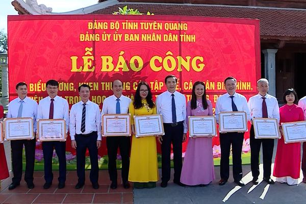 (TTV) Đảng ủy UBND tỉnh Báo công dâng Bác tại Khu di tích Quốc gia đặc biệt Tân Trào