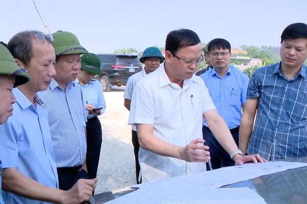 (TTV) Lãnh đạo UBND tỉnh kiểm tra tiến độ thực hiện một số dự án trọng điểm