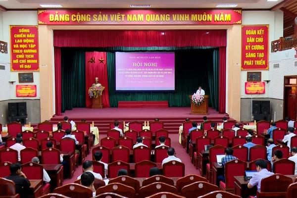 (TTV) Lâm Bình tổng kết 10 năm thực hiện Chị thị số 05 của Bộ Chính trị