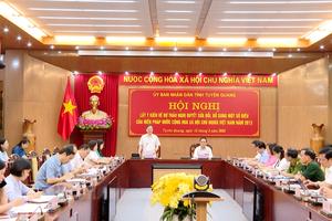 (TTV) UBND tỉnh Tuyên Quang lấy ý kiến về dự thảo Nghị quyết sửa đổi, bổ sung một số điều của Hiến pháp nước Cộng hòa xã hội chủ nghĩa Việt Nam năm 2013