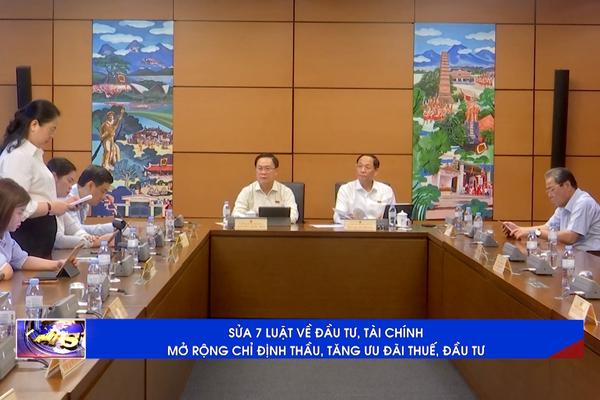 (TTV) Sửa 7 luật về đầu tư, tài chính: Mở rộng chỉ định thầu, tăng ưu đãi thuế, đầu tư