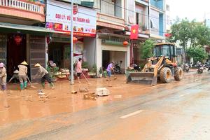 (TTV) Mưa lớn gây ngập nặng tại thị trấn Na Hang