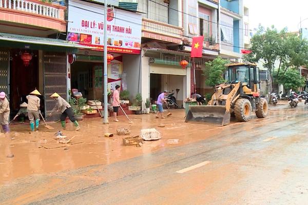 (TTV) Mưa lớn gây ngập nặng tại thị trấn Na Hang