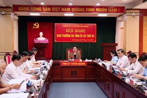 (TTV) Hội nghị Ban Thường vụ Tỉnh ủy kỳ thứ 65