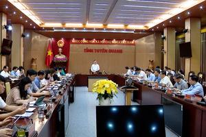 (TTV) Triển khai công việc thông suốt, không gián đoạn khi thực hiện sáp nhập, bỏ cấp huyện, sắp xếp cấp xã