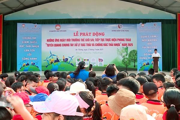 (TTV) Lễ phát động hưởng ứng Ngày Môi trường thế giới năm 2025