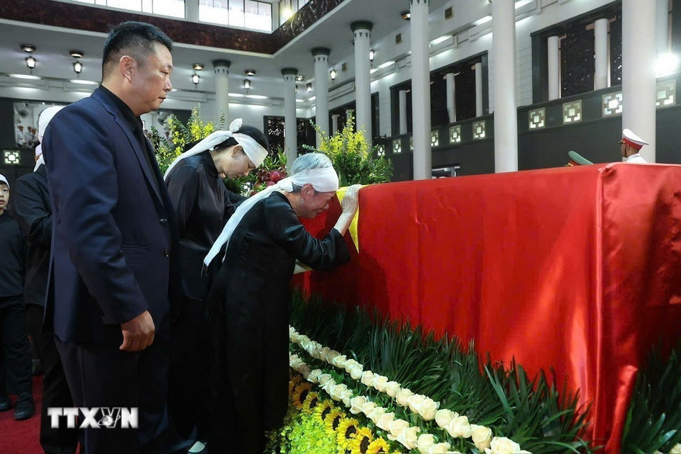 Cử hành trọng thể Lễ truy điệu nguyên Chủ tịch nước Trần Đức Lương - Ảnh 7.