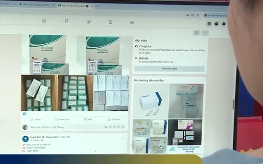 Kit test, thuốc trị COVID-19 rao bán tràn lan: Mua dễ, hại khó lường