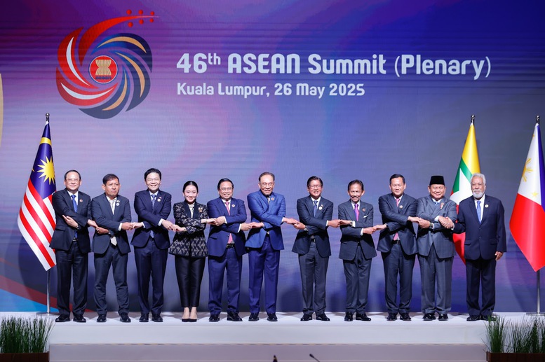Thủ tướng Phạm Minh Chính bắt đầu các hoạt động tại Hội nghị Cấp cao ASEAN 46- Ảnh 1.