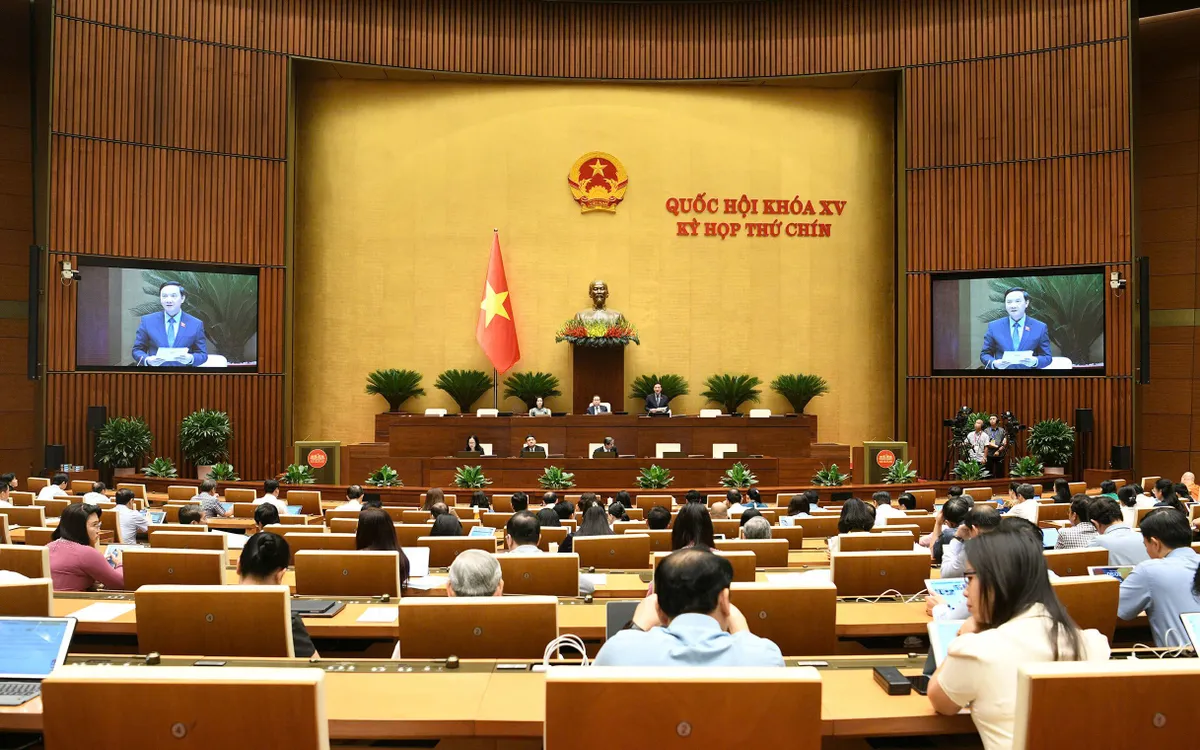 Ngày 26/5, Quốc hội thảo luận về dự án Luật Ngân sách nhà nước (sửa đổi)
