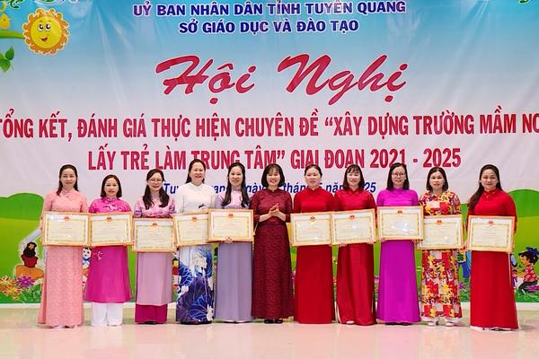 (TTV) Tổng kết đánh giá thực hiện Chuyên đề “Xây dựng trường Mầm non lấy trẻ làm trung tâm” giai đoạn 2021 – 2025