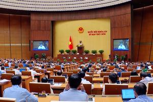 (TTV) Quốc hội thảo luận ở hội trường về dự án luật sửa đổi, bổ sung một số điều của Luật Các tổ chức tín dụng