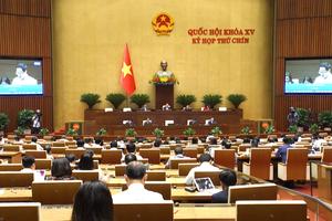 (TTV) Quốc hội biểu quyết thông qua Nghị quyết về một số cơ chế, chính sách đặc thù phát triển nhà ở xã hội
