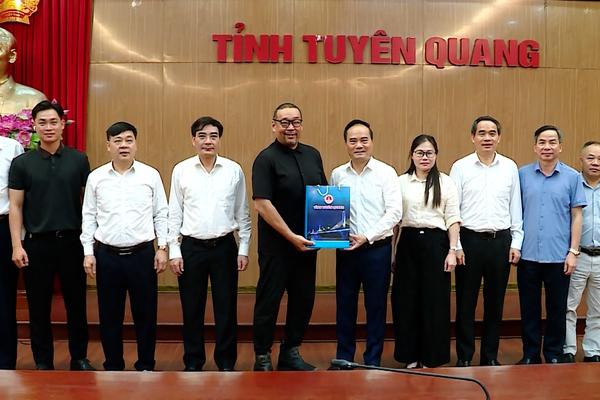 (TTV) Hiệp hội Văn hóa ẩm thực Nhật - Việt làm việc với UBND tỉnh về việc mở rộng sản xuất tam giác mạch tại Tuyên Quang