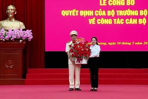 (TTV) Lễ công bố quyết định của Bộ trưởng Bộ Công an về việc nghỉ công tác cán bộ